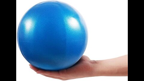 Mini Yoga Pilates Ball 10 Inch for Stability Exercise Training Gym Anti Burst and Slip Resistan...