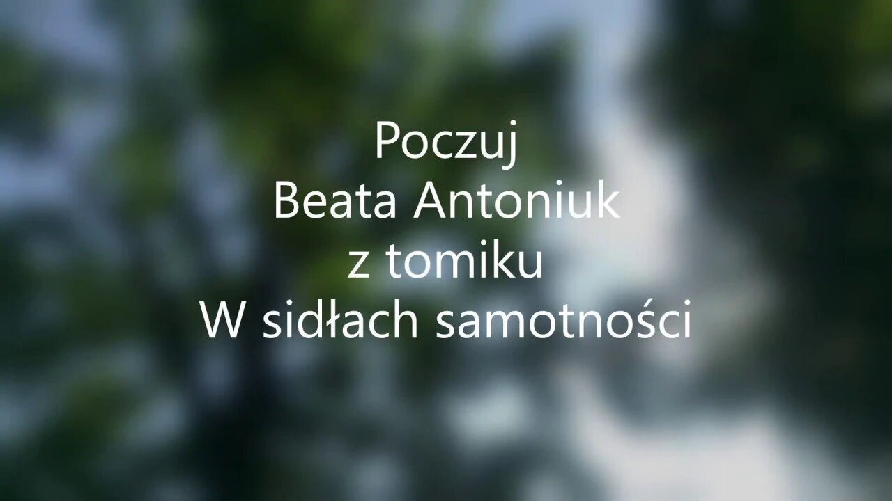 Poczuj- Beata Antoniuk