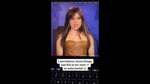 Jenna Ortega said this to her mom 😳😱 #Rumbl