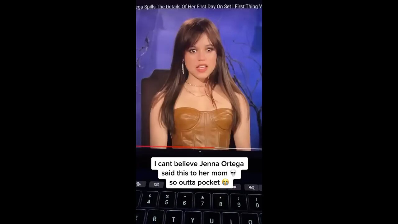 Jenna Ortega said this to her mom 😳😱 #Rumbl