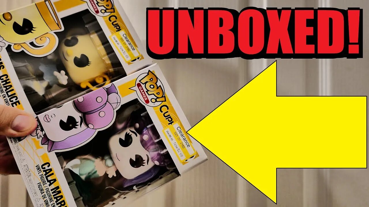 Unboxing some Funko Cuphead Figures!