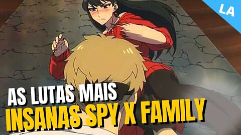 ⚠️ LUTAS mais INSANAS de SPY X FAMILY | as batalhas que Você Precisa Assistir!