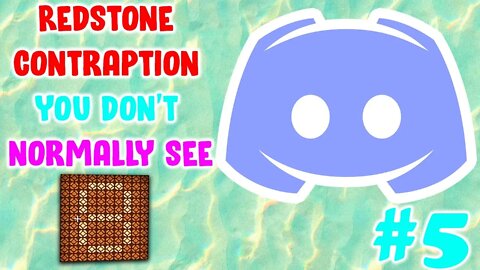 A Redstone Contraption You Don't Normally See - Discord Challenges #5