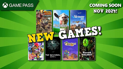 New Xbox Game Pass Additions for November 2024 – First Wave Revealed!