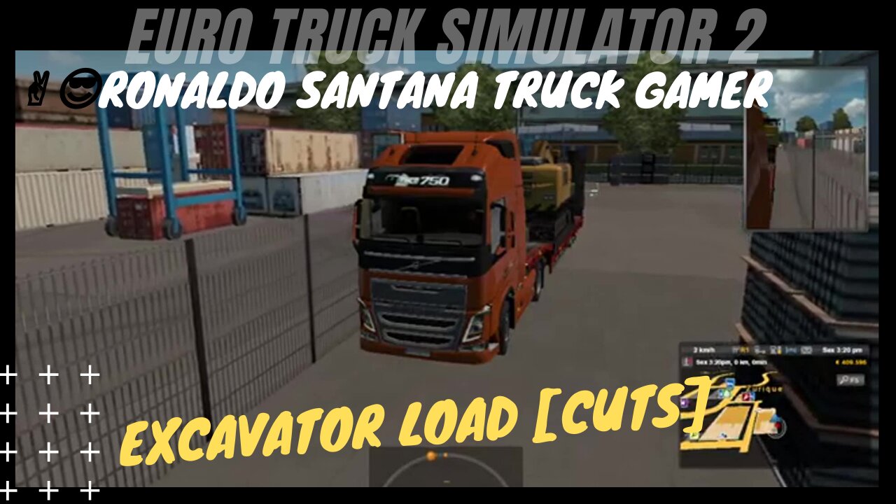 🚚EXCAVATOR LOAD [cuts] ✌️😎RONALDO SANTANA TRUCK GAMER