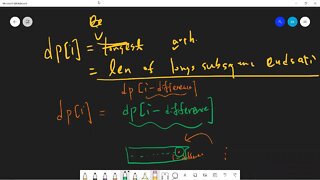 Leetcode 1218 Longest Arithmetic Subsequence of Given Difference