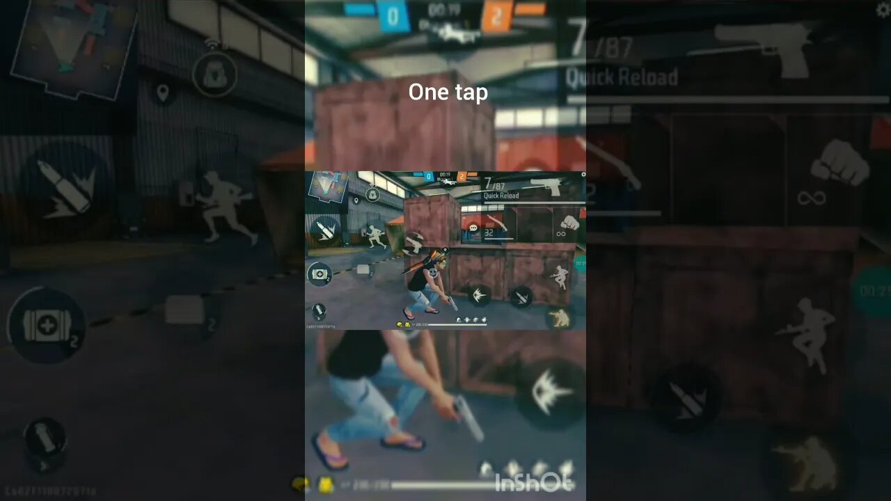 funny one tap free fire #shorts #funnyshort #freefire