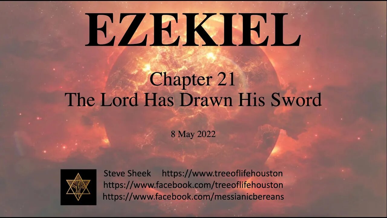 Ezekiel Chapter 21The Lord Has Drawn His Sword