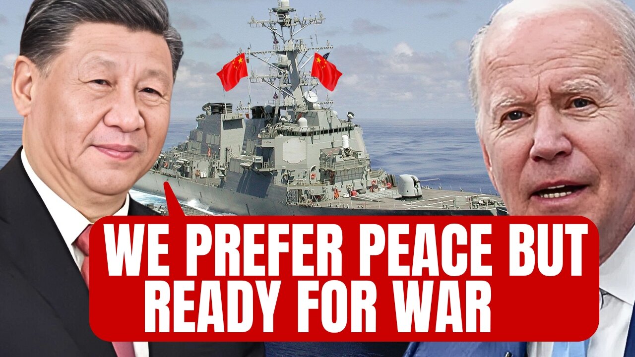 The Drums of War over Taiwan? Xi Jinping Talks Peace but Warns of War!