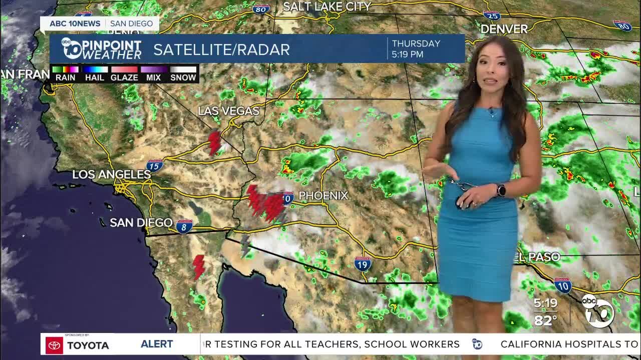 ABC 10News PinPoint Weather With Meteorologist Angelica Campos