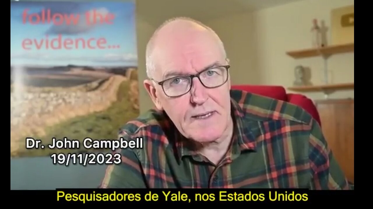 Nova síndrome pós-vacina revelada pelo Dr. John Campbell, citando estudo da Universidade de Yale.