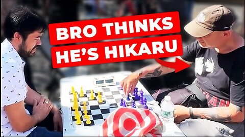 Hikaru vs Strongest NYC Hustler "Russian Paul" 5-1 Time Odds