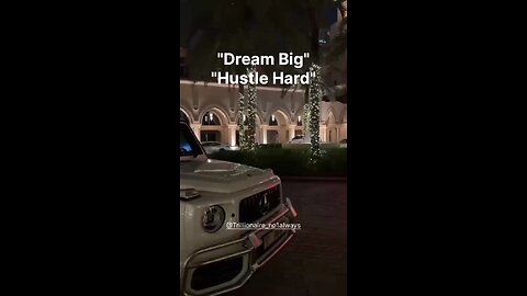 Dream Big Hustle Hard For The Life You Want to live and Remember Every Step Matter. Like & Follow.