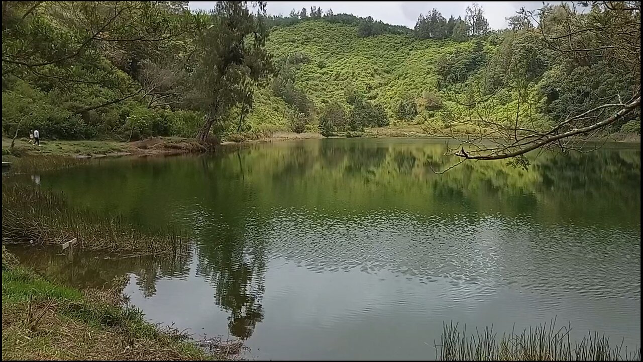 Beautiful natural lake