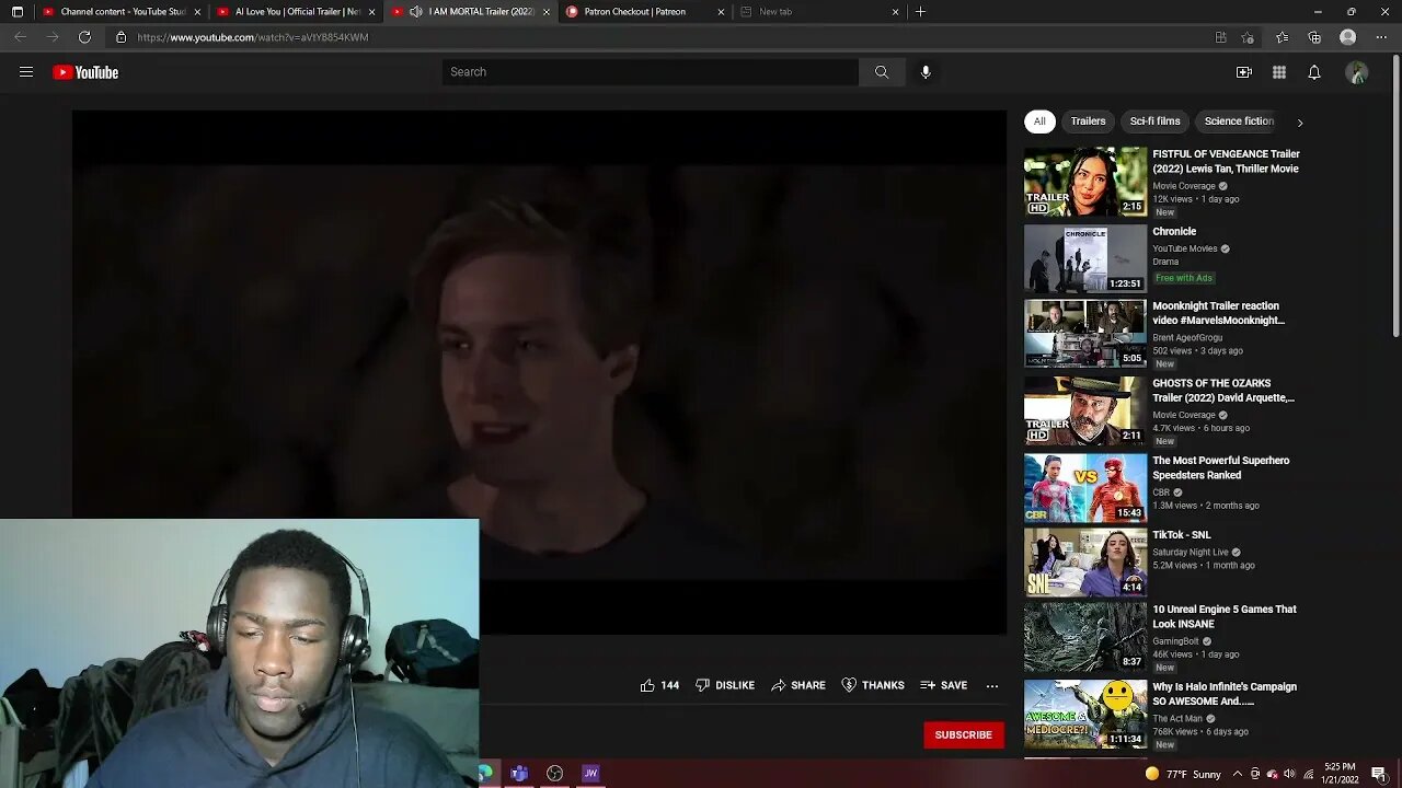 REACTION!!!I AM MORTAL Trailer (2022) Eloise Smyth, Sci-Fi Movie