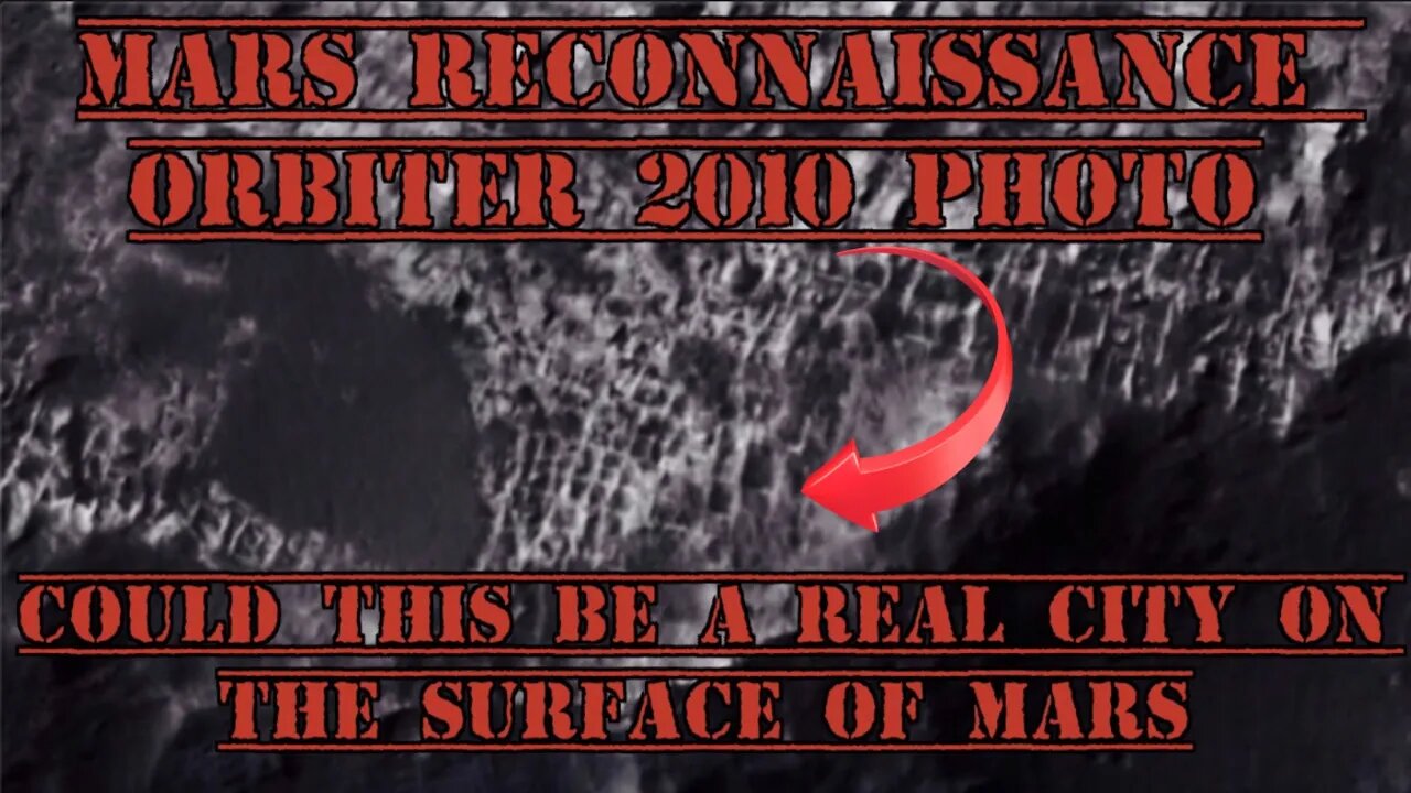 Proof of Ancient Civilization on Mars 2010 Mars Reconnaissance Orbiter Photo 100% Real