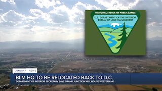 Bureau of Land Management HQ to be relocated to D.C.