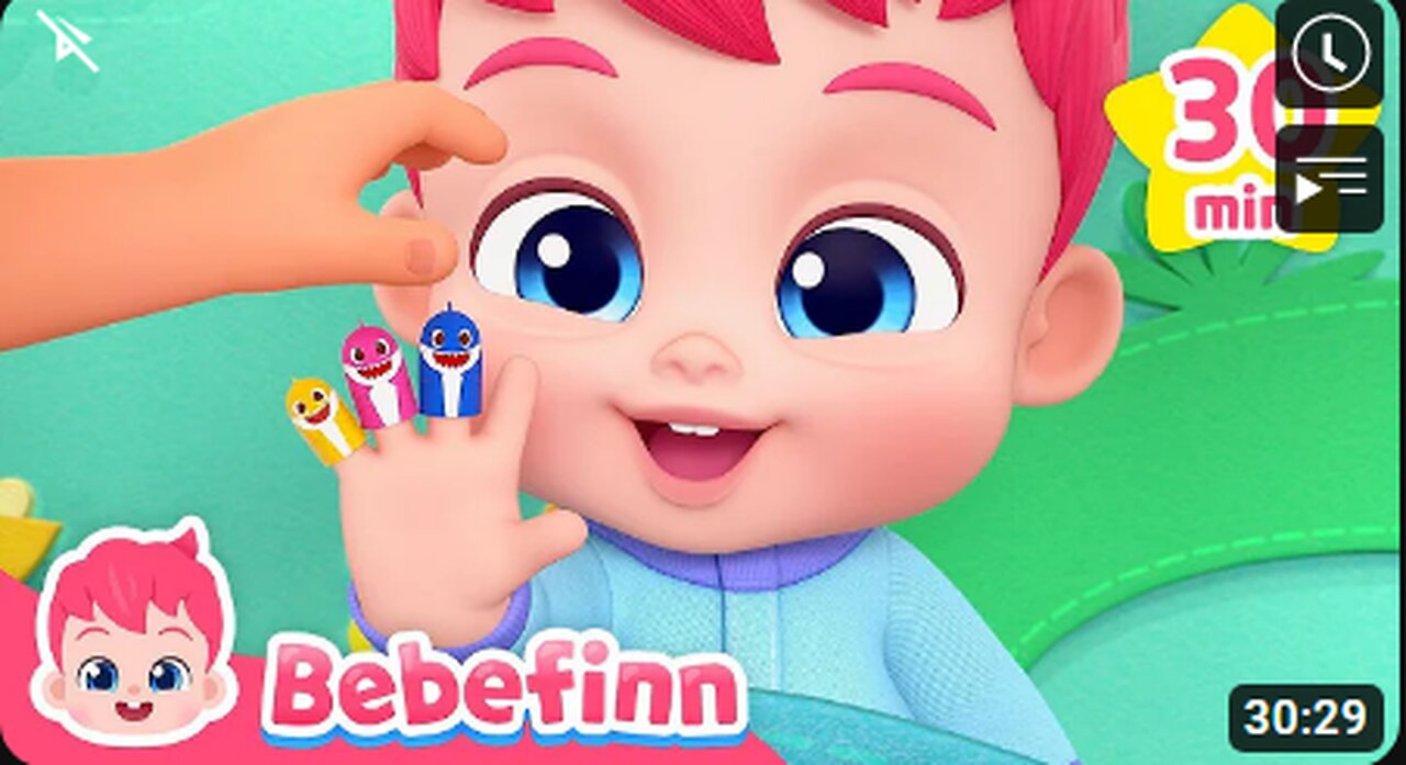 [NEW] Shark Finger Family, Good Morning Song +More New Episodes - Bebefinn Best Nursery Rhymes