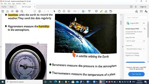 CLASS 4 , SST , 15 04 2021