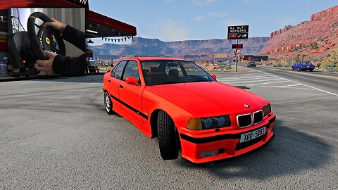 BeamNG BMW E36 Thrustmaster Gameplay