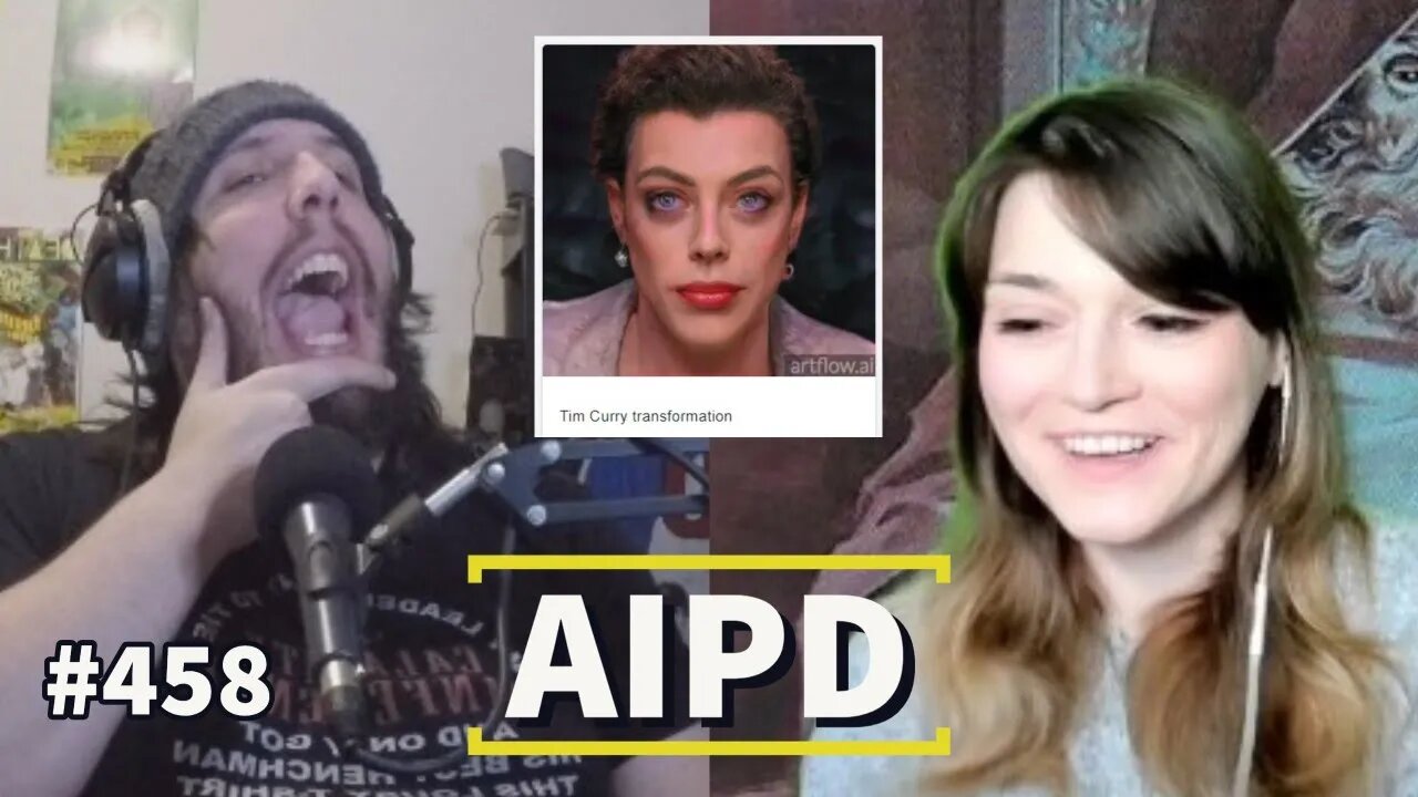 Tim Curry transforms into a beautiful elven maiden | NovelAI | AIPD #458 wsg Ainiwaffles