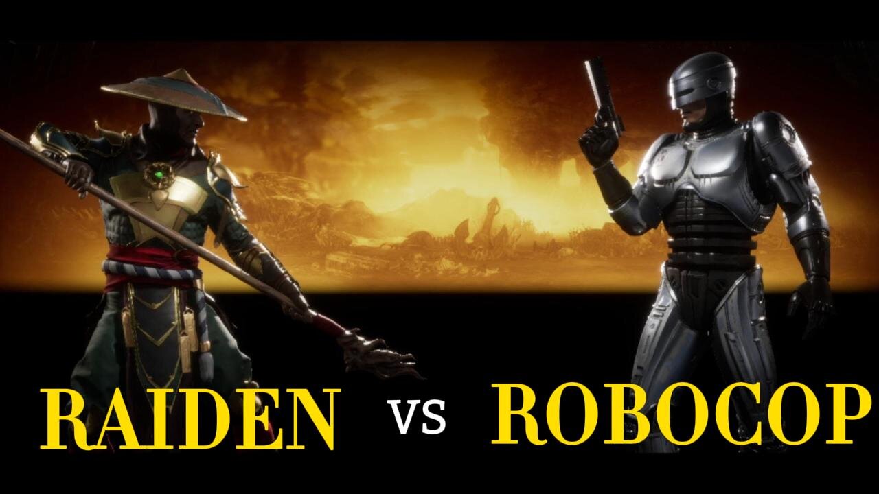 Mortal Kombat 11 - Raiden vs RoboCop - Clash of Thunder and Technology