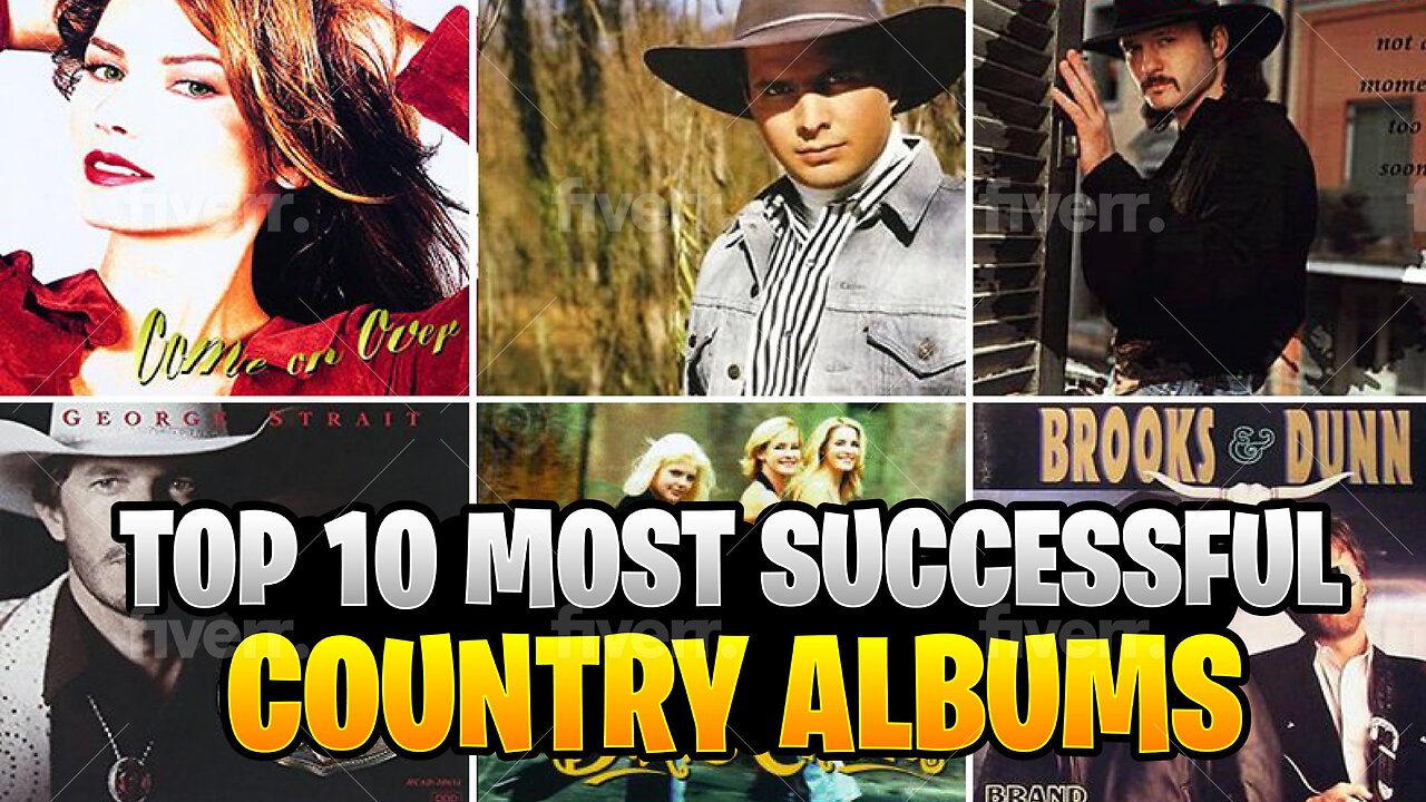 Top 10 Most Successful Country Albums of All Time | Chart-Topping Classics and Timeless Hits 🎶🤠