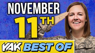 Kate's Veteran's Day gets Interrupted by Malasek vs Tate | Best of The Yak 11-11-24