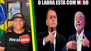 AGORA! Bolsonaro vencer no primeiro turno / Lula está com Medo de teste das Ruas / Moro desistiu