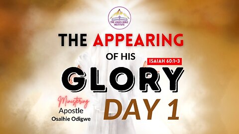 FRIDAY 2022-12-30 - YOUR LIGHT HAS COME - APOSTLE OSAIHIE ODIGWE