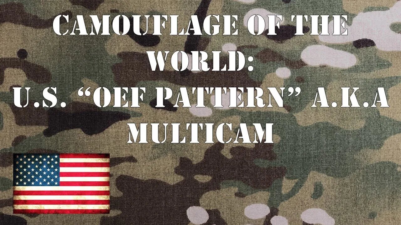 Camouflage of the World: U.S. "OEF Pattern" A.K.A Multicam