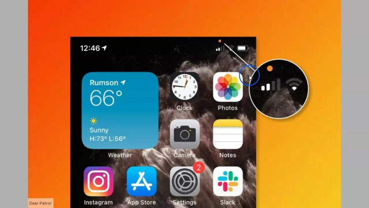 What Is The "Orange Dot" On The iPhone - After IOS 14 Install - Check Your Microphone