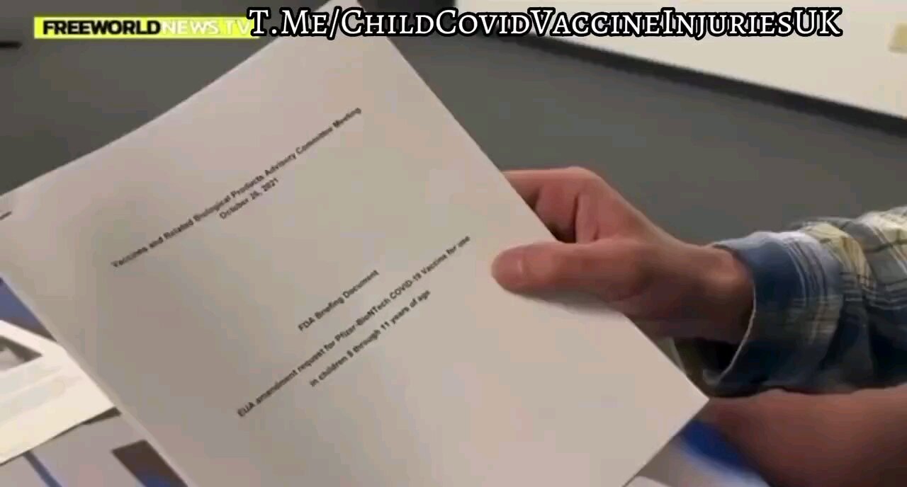 Cover-up: Pfizer added heart attack drug Tromethamine to Covid injections for 5-11 year old