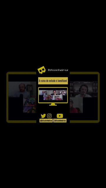 A ruína do estado é inevitável - #shorts #bitcoinheiros