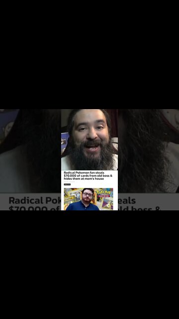 MOMMIES BOY steals $70,000 of POKEMON cards!