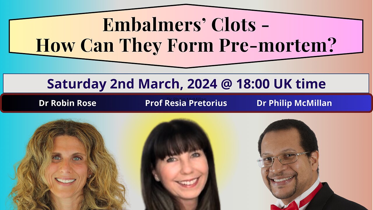 Embalmers’ Clots - How Can They Form Pre-mortem?