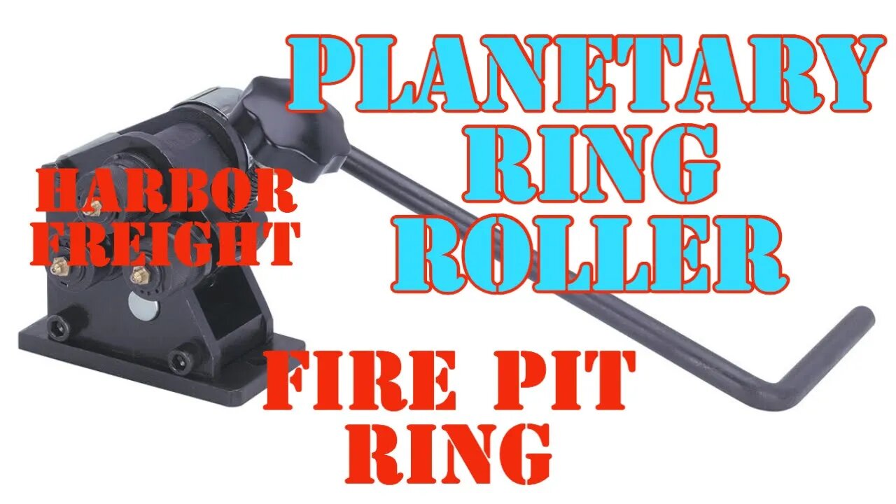 Planetary Ring Roller - Fire Pit Cover - Harbor Freight