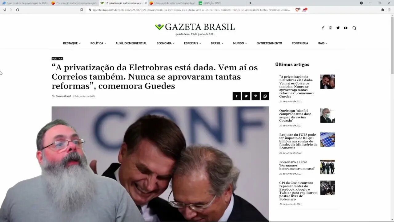 As privatizações estão saindo