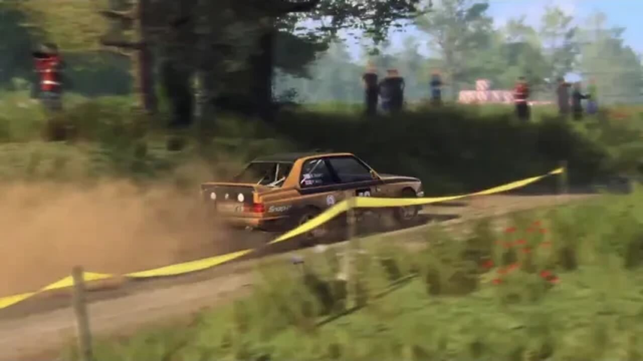 DiRT Rally 2 - Replay - BMW E30 M3 Evo at Czarny Las