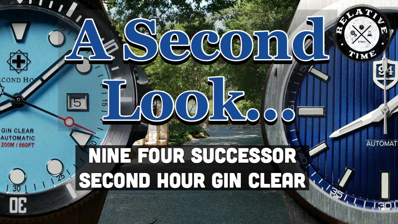 A Second Look... Nine Four Successor & Second Hour Gin Clear Diver