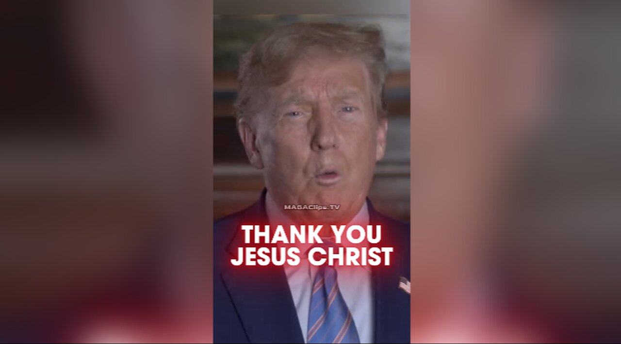 Trump's Thanksgiving Message: always giving thanks for all things in the name of our Lord Jesus Christ to our God and Father, Ephesians 5:20 - 11/23/23