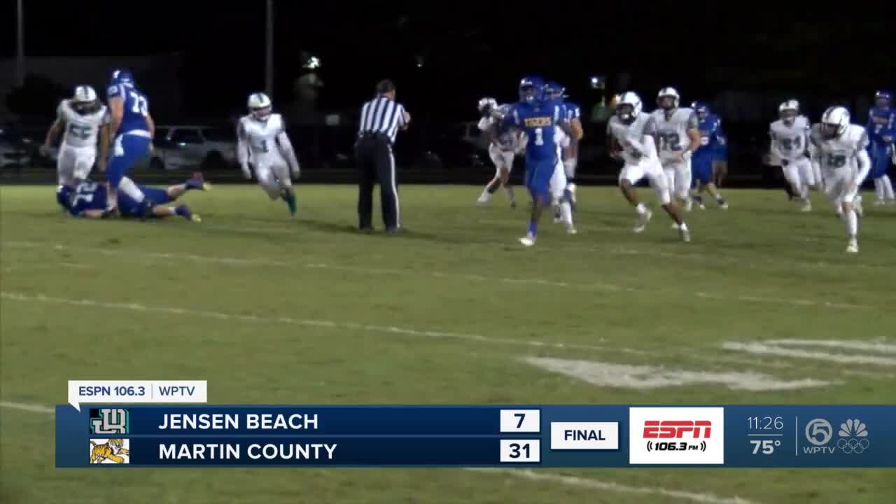 Martin County wraps up perfect regular season