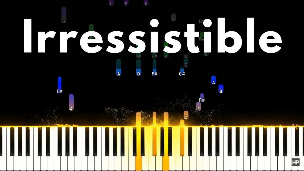 Irressistible Emanuel de Beaupuis Piano Tutorial