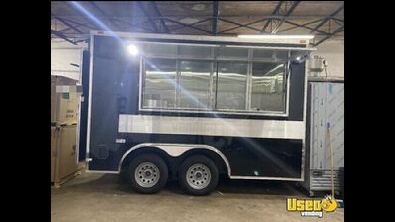 2021 14' Food Concession Trailer | Mobile Street Food Vending Unit for Sale in Florida