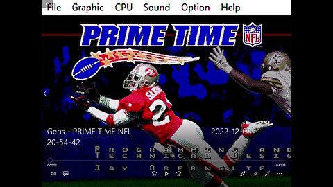 Prime Time NFL Gens Rom