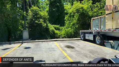 Florida convoy live heading to capitol