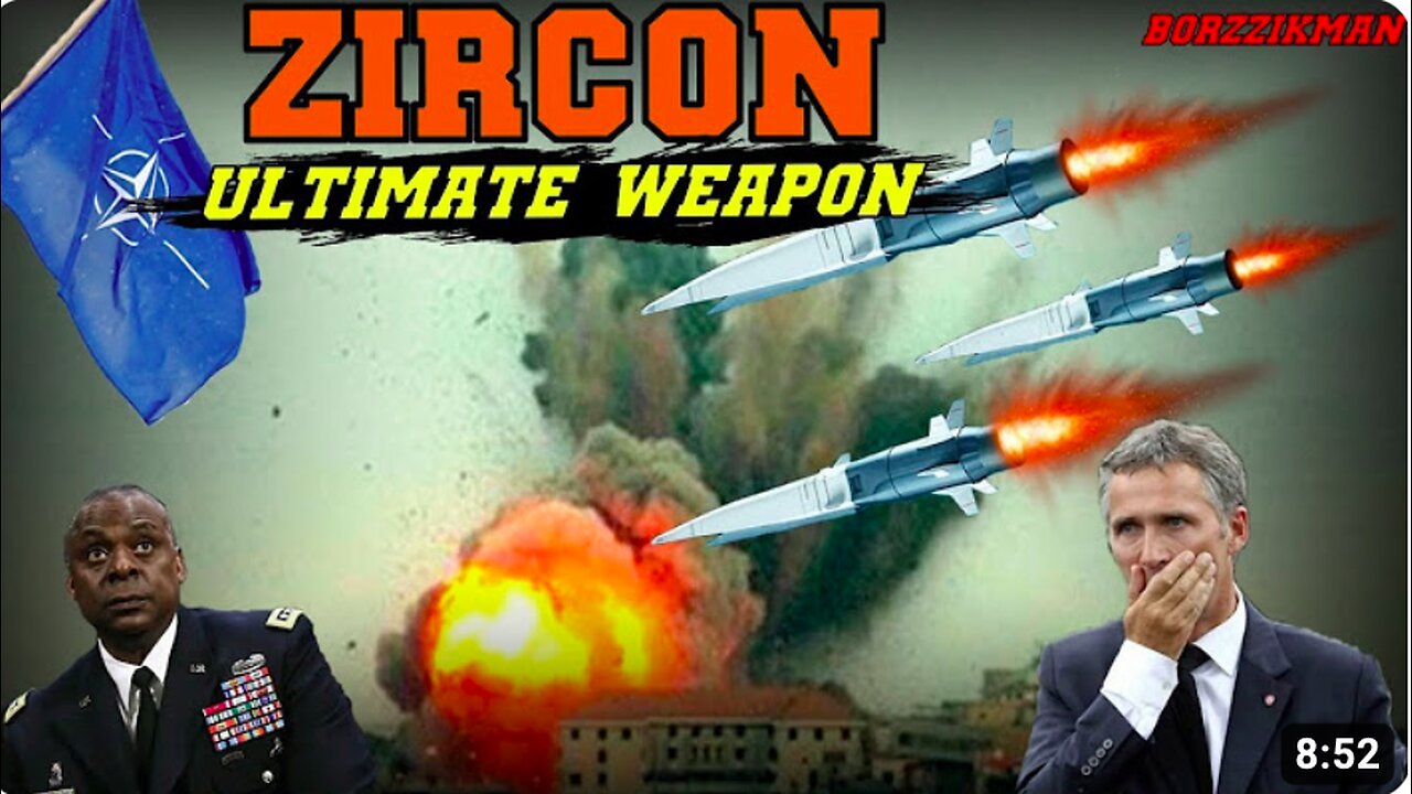 ZIRCON Hypersonic Missiles Wiped Out NATO Facilities In ODESSA┃The 8th ABRAMS Tank Was Destroyed