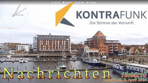 Kontrafunk Nachrichten Radio 03.April 2024 - 15:00 Uhr #news, #FreeAssange, #ampelruecktritt