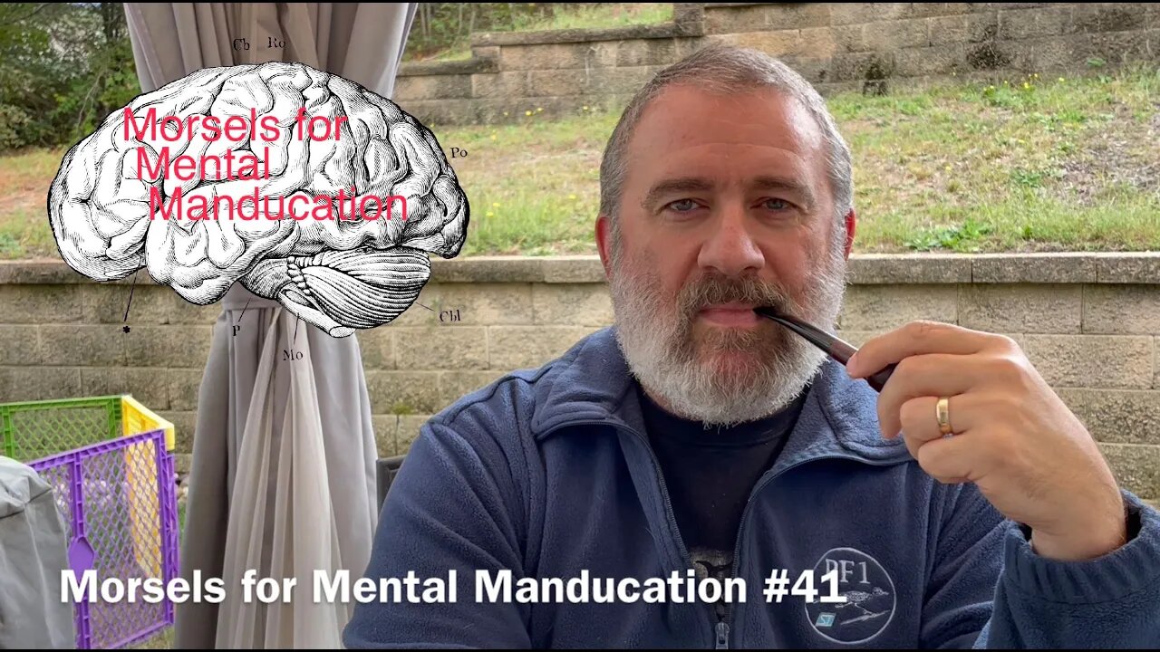 Morsels for Mental Manducation #41