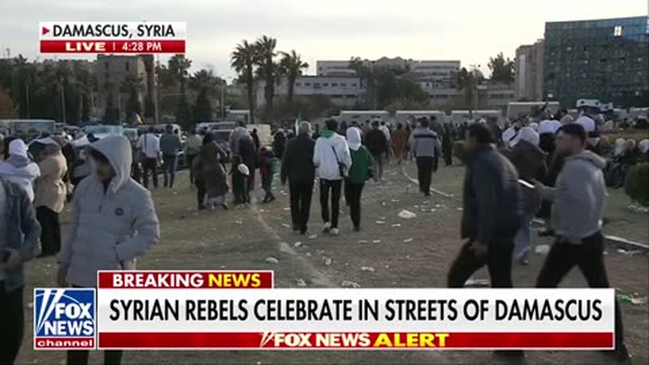 Syrian prisoners let loose after Damascus falls